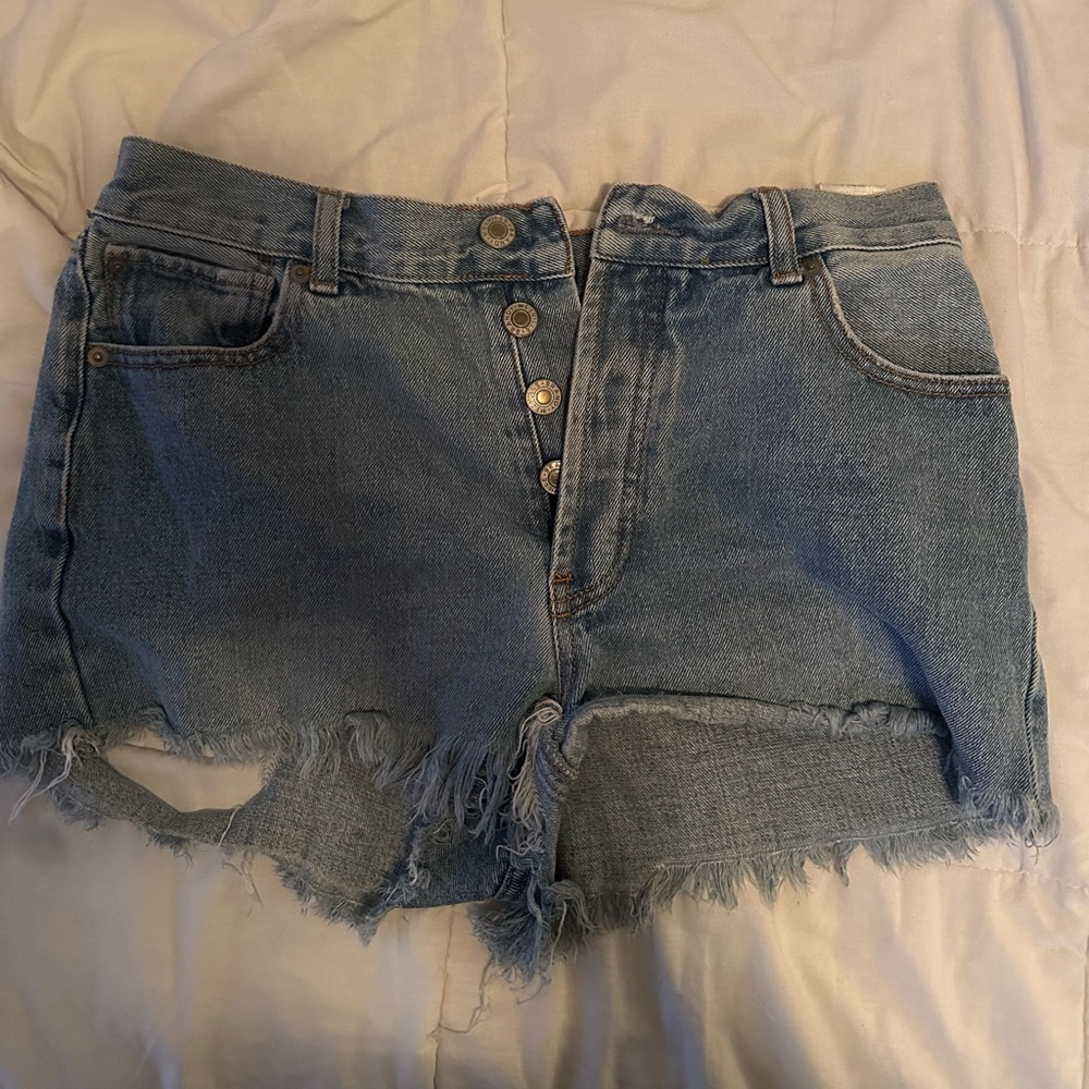 Jean shorts brandy Melville